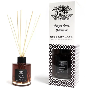 Gyömbér és Mogyoró Pálcikás Diffúzor 120ml