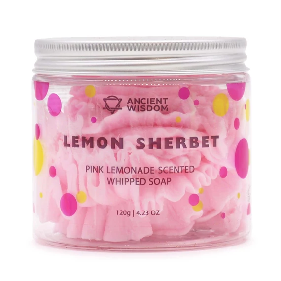  Rózsaszín Limonádé Felvert Habos Szappan 120g