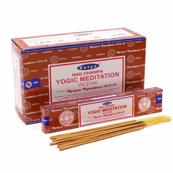 Satya Füstölőpálcikák 15g - Jóga Meditáció 