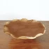 Sima Kerek Teakfa Tál - 28x5.5cm