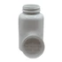 Gyógyszeres flakon, fehér, 250 ml, PET, kupak + szivacs